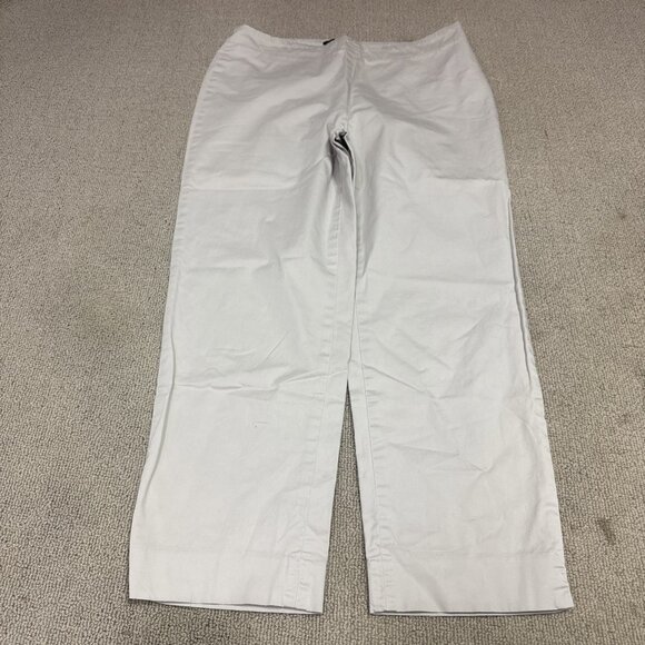 Talbots Pants Classic Side Zip Beige Women’s Size 8 - Picture 1 of 12